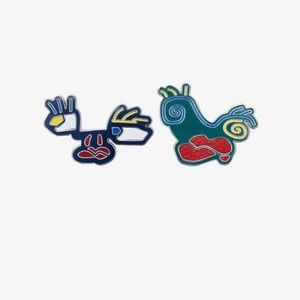 BTS Artist Made Collection V Faces Brooches